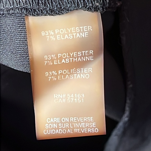 Tommy Hilfiger Women Scuba Crew Neck Flutter Ruffle Cap Sleeve Dress 10 cocktail - Picture 3 of 9